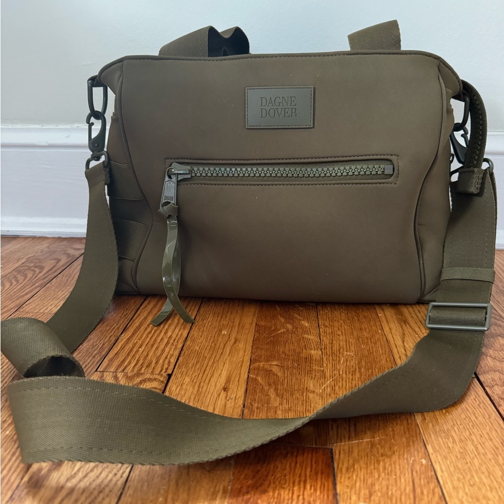 Dagne Dover Small Wade Diaper Bag in Moss